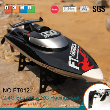 2015 hot selling 2.4G 4CH 48 km/h high speed rc brushless boat model